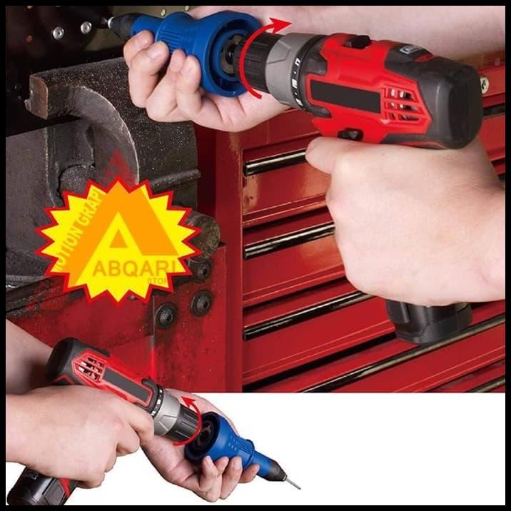 adaptor tang rivet / rivet adapter / paku rivet / baja ringan