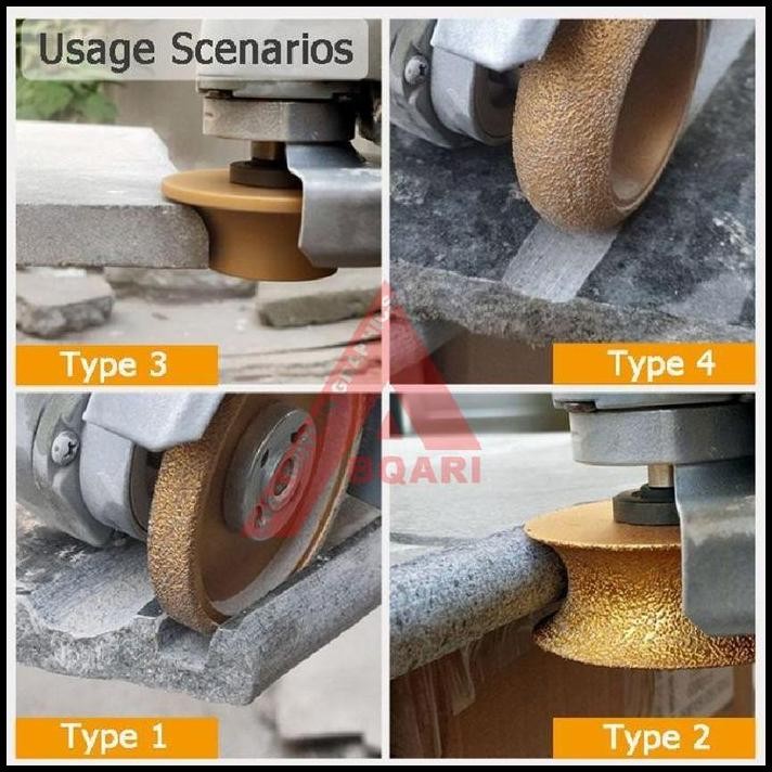 mata profil granit / mata gerinda bullnose / Diamond Grinding Wheel