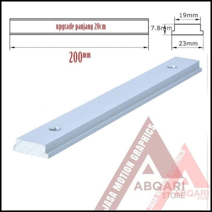 t track slider / table saw runner / sled / T slot miter slider Bar