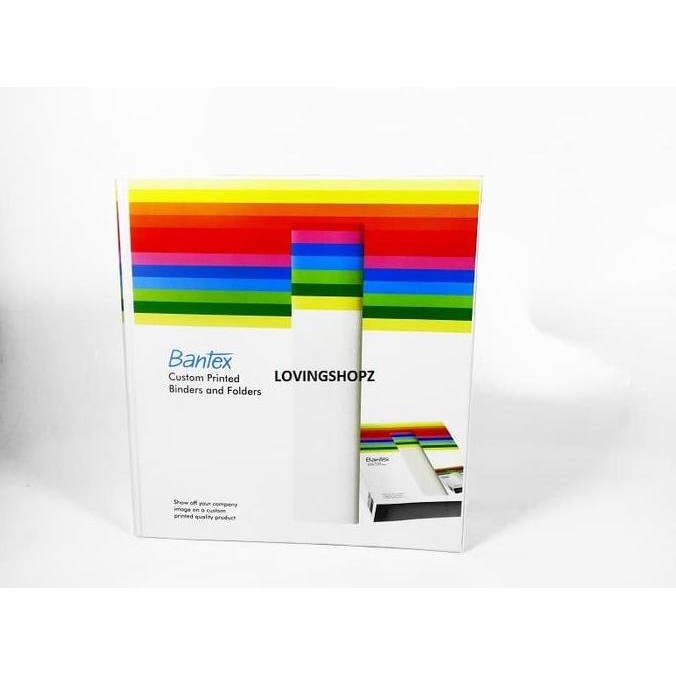 

Tersedia Ordner Bantex A4 2 Ring 65mm Model 8562-07 - Binder Kuat