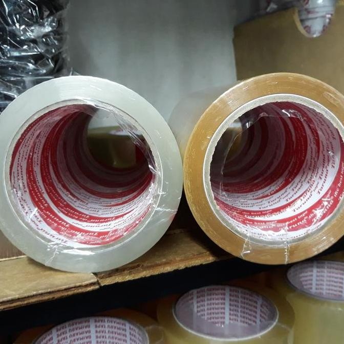 

(GOJEKGRAB) LAKBAN TEBAL 2 INCH X 70 METER - 80 YARD / 45 MM X 80 YARD ORIGINAL DAN TERPERCAYA