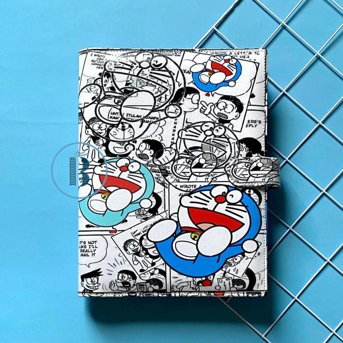 

Tersedia Binder Motif Doraemon Comic Print Kulit 20 Ring A5 & 26 Ring B5