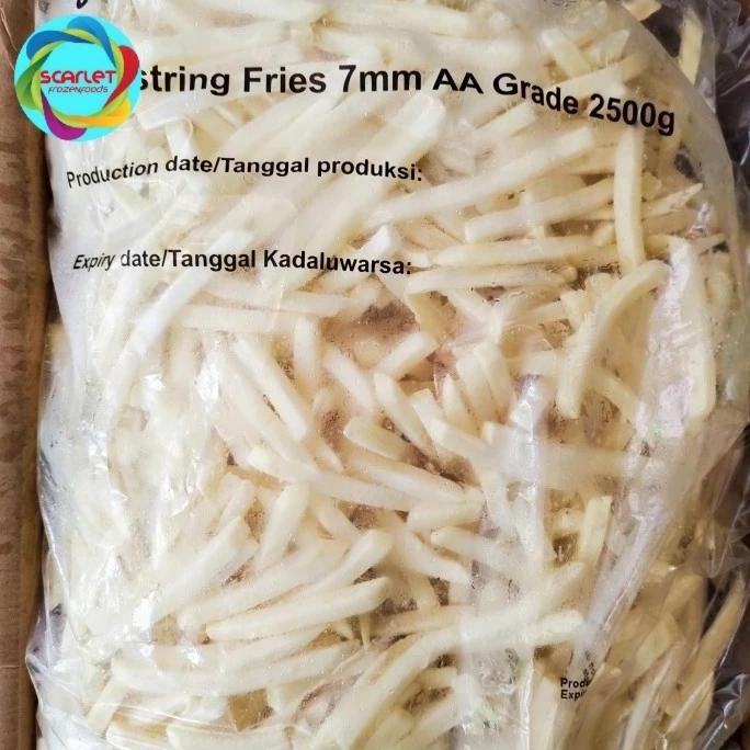 

Kentang Shoestring Import | French Fries 2,5 Kg Pasti Ori