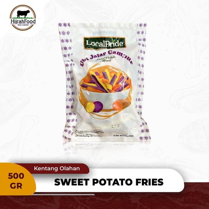 

Mixed Sweet Potato Fries | Kentang Ubi Jalar Manis Goreng - 500 Gr Pasti Ori