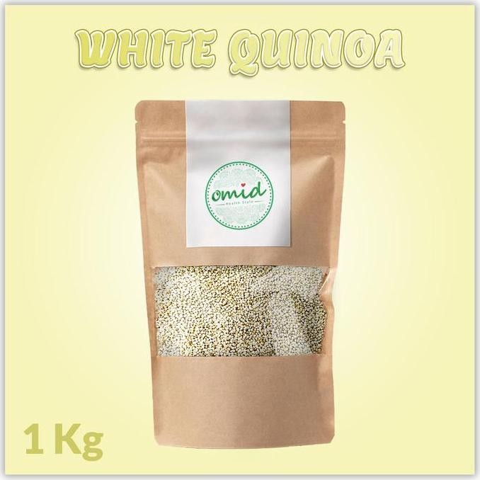 

Organic White Quinoa Seeds (Biji Quinoa Putih Organik) 1kg