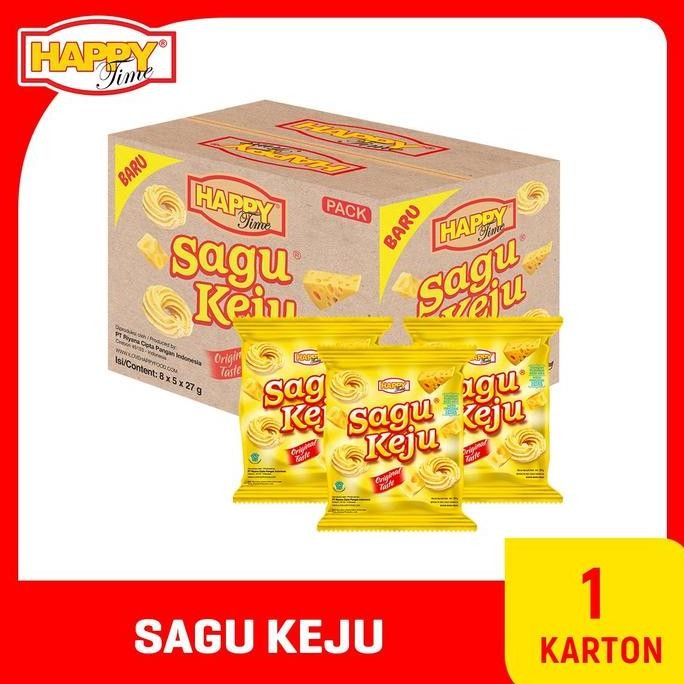 

Happy Time Sagu Keju 27gr Karton Isi Stok Terbatas
