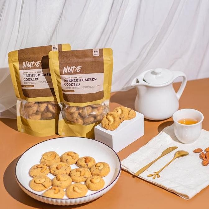 

Cookies Mede Gluten Free Vegan - Cashew Cookies Sehat Tanpa Telur Stok Terbatas