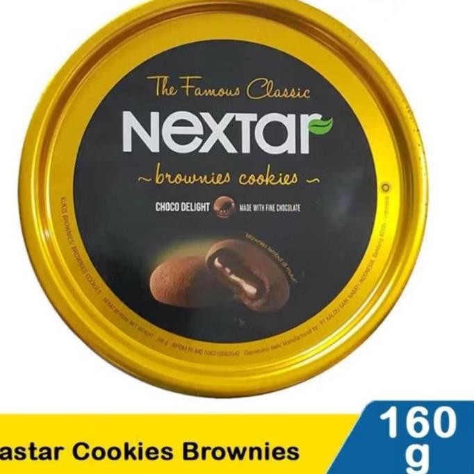 

Nextar Brownies Coklat 160gr Kue Kering Lembut Stok Terbatas