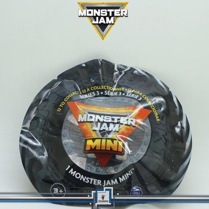 MONSTER JAM MINI TRUCK MYSTERY SINGLE BLIND PACK HOT WHEELS HOTWHEELS