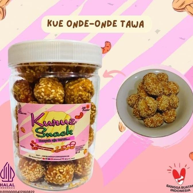 

Kue Onde Onde Wijen Toples 500gr Kue Kering Isi Kacang Stok Terbatas