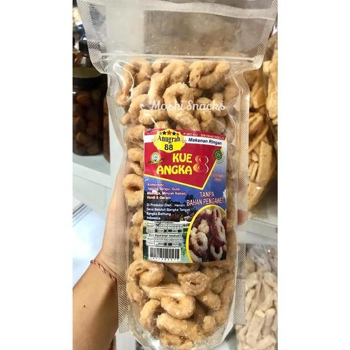 

Kue Angka 8 Anugrah Besar Asli Bangka Kue Tradisional Stok Terbatas