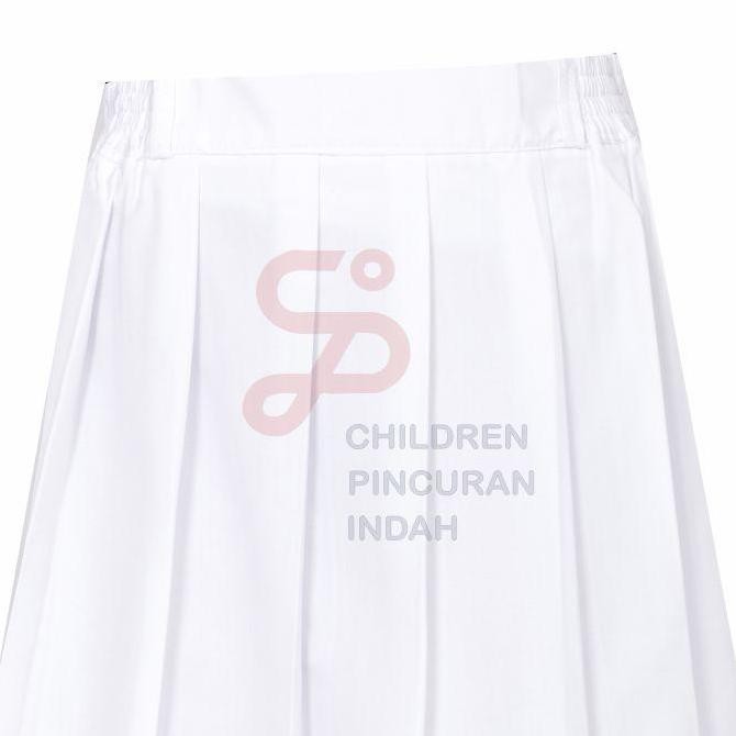 (Allthebest) Rok SD putih Pendek Karet Bahan FAMATEX size 6 - 15