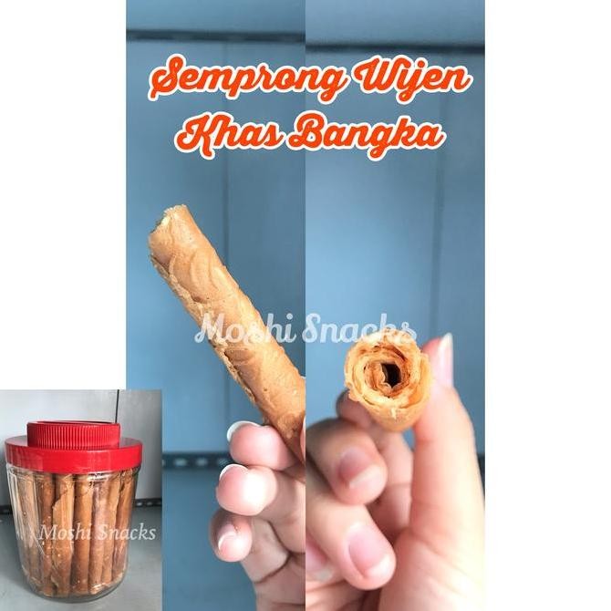

Kue Semprong Wijen Super Isi 52 Gulung Renyah Khas Bangka Stok Terbatas
