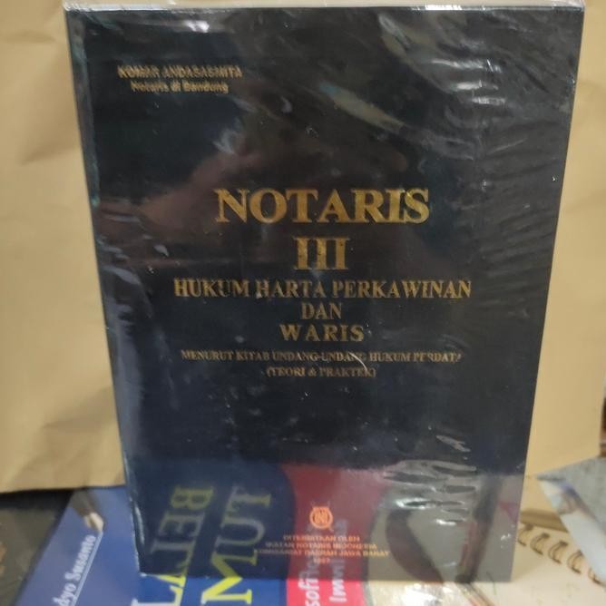 Promo Buku Notaris Iii Hukum Harta Perkawinan Dan Waris Ready