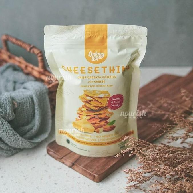 

Ladang Lima Cheesethins Gluten Free Cheese Cookies 80gr Stok Terbatas