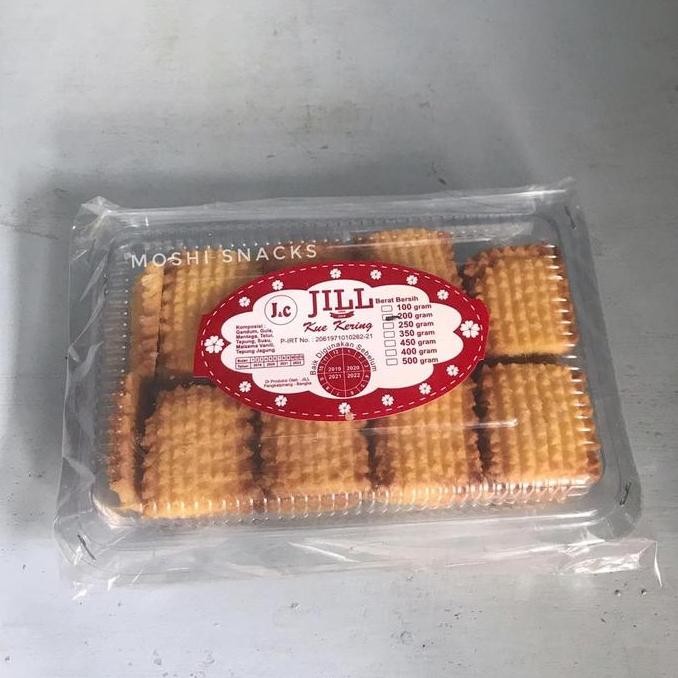 

Kue Semprit Cap Jill 200gr Asli Bangka Butter Cookies Stok Terbatas