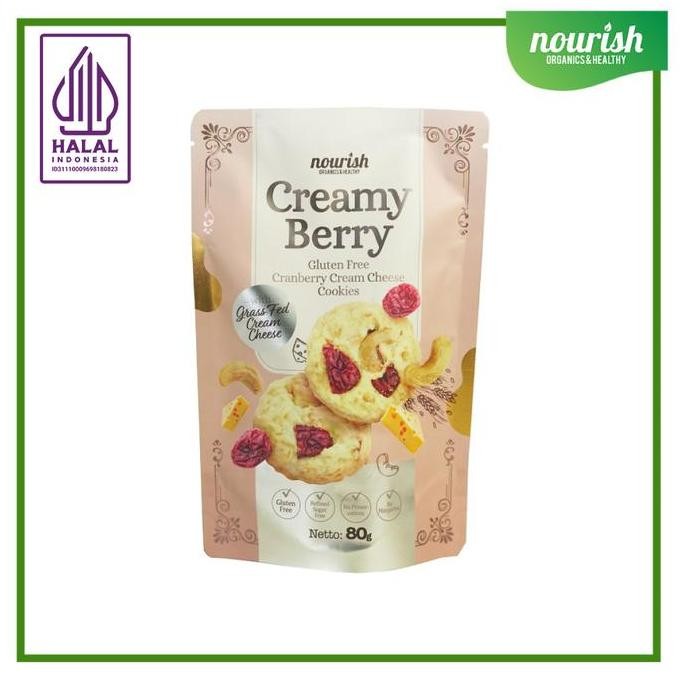 

Creamy Berry Gluten Free Cranberry Cream Cheese Cookies 80gr Stok Terbatas