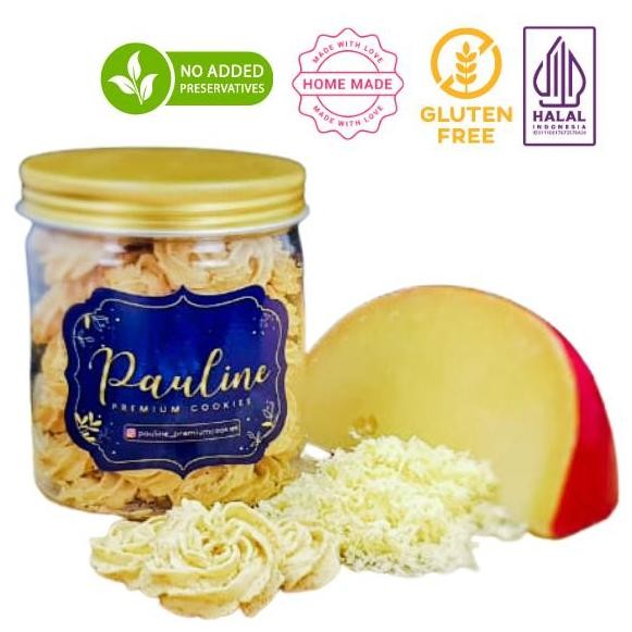 

Sagu Keju Premium Gluten Free - Pauline Kue Kering Lebaran Stok Terbatas