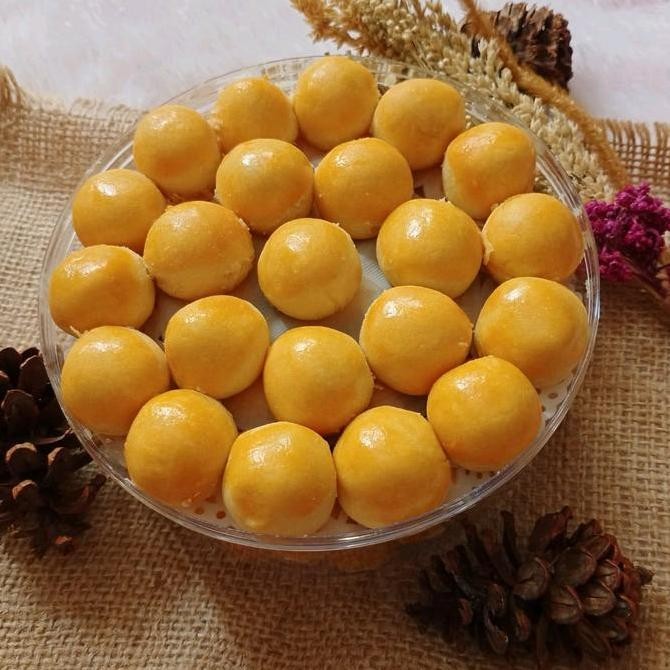 

Kue Nastar Original Lumer Toples 500gr - Nastar Selai Nanas Premium Stok Terbatas