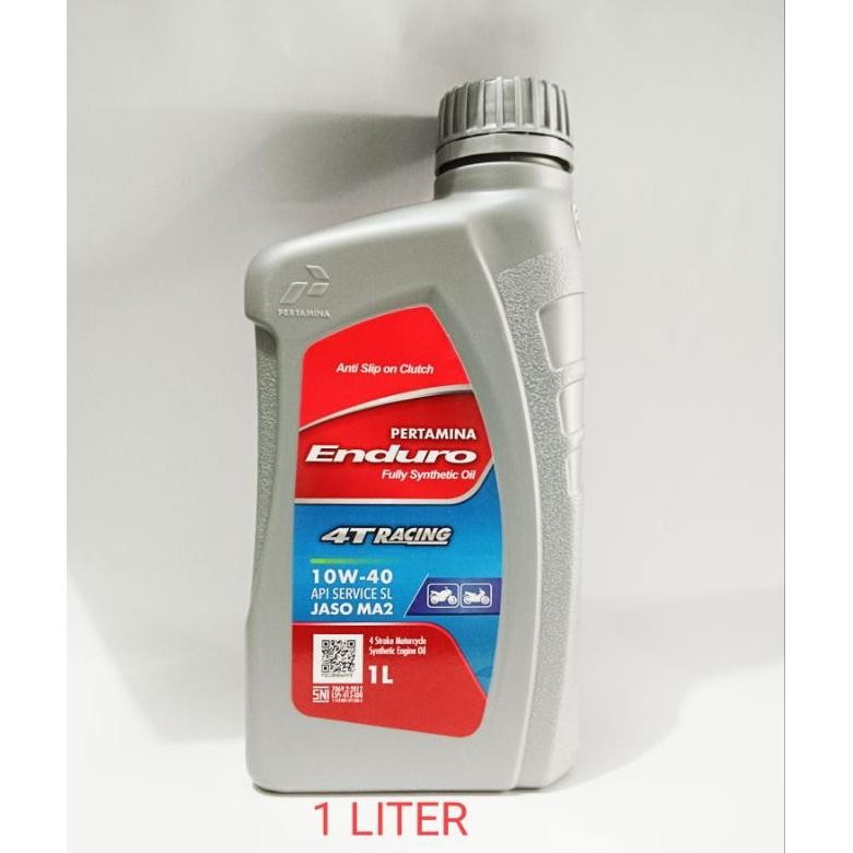 ENDURO RACING 1 LITER OLI MESIN 4T SEMUA MOTOR SPORT ORIGINAL