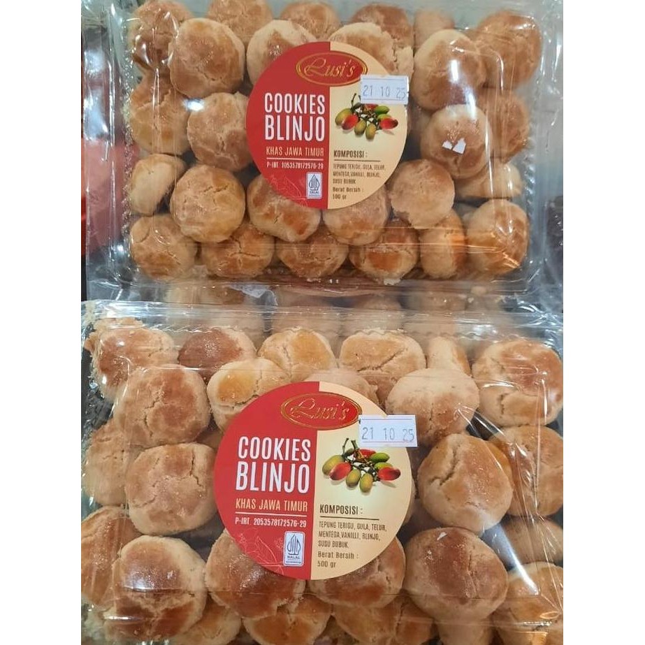 

Kue Belinjo Lusiana - Oleh Oleh Khas Jawa Timur Blinjo Kering Stok Terbatas