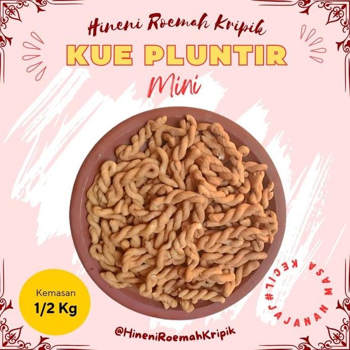 

Plintiran Kue Tambang Mini Original 500gr Stok Terbatas