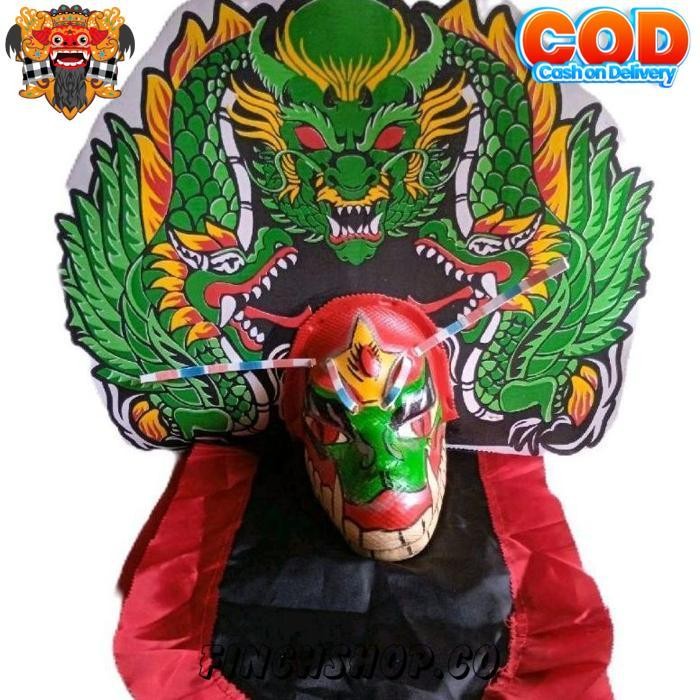 Barongan Devil/Barongan Devil Anak/Barongan Anak/Barongan Pentas Untuk Usia 2-6 Tahun Real Pict