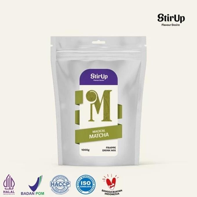 

Stirup Magical Matcha Frappe Powder 1000Gr Pasti Ori