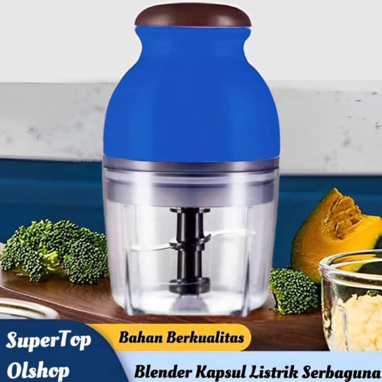 KUALITAS TERBAIK- Blender Kapsul Electric Blender MPASI Blender Chopper Jus Dan Penggiling Daging