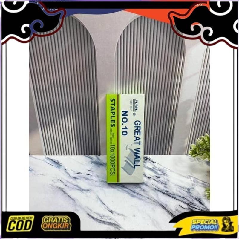 

Trending Isi Staples Great Wall No 10 1Pack Isi 10Pcs