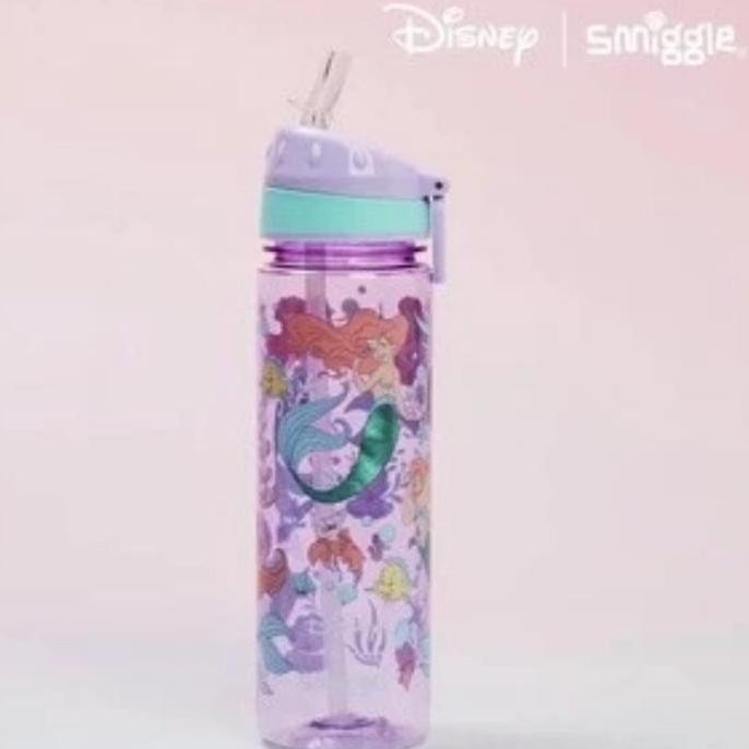 Botol Minum Smiggle Ariel Mermaid/ Smiggle Drink Bottle/ Kado