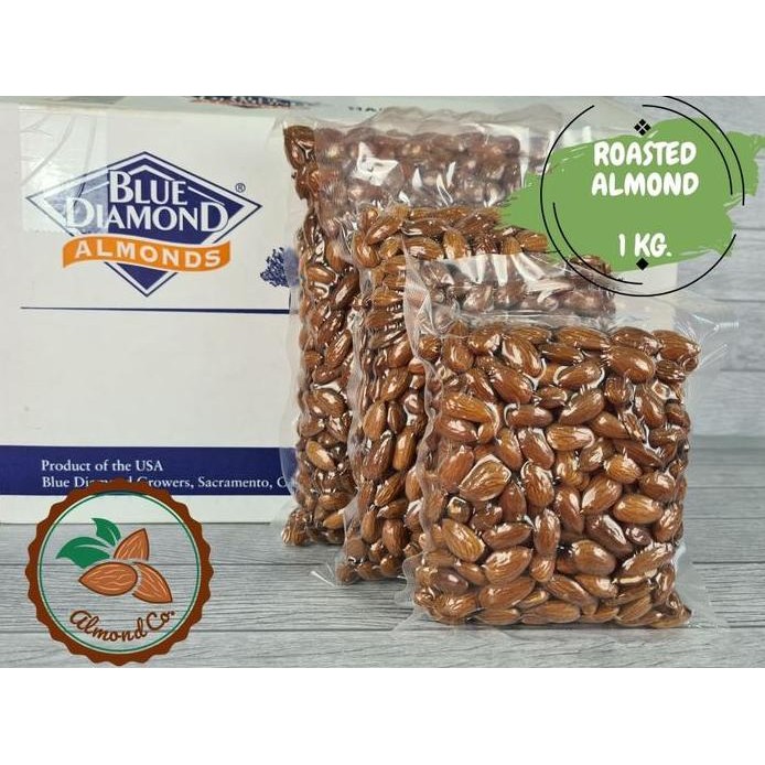 

Blue Diamond Almond Salted Roasted / Almond Panggang Asin 500Gr Terlaris