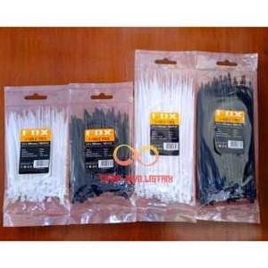 

Fox Kabel Ties Ukuran 2.5X100 2.5X150 3.6X200 3.6X250 3.6X300 4.8X380 Hitam Putih Original