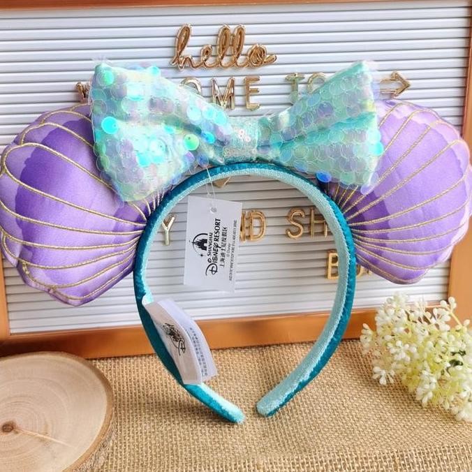 Bando Headband Minnie Mouse Original Shanghai Disney.