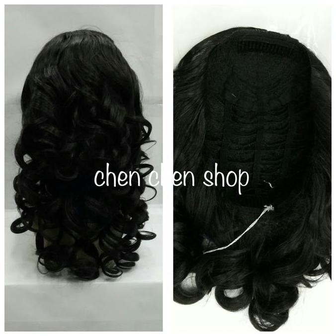 Sanggul Curly/Sanggul Sirkam/Wig Sirkam/Wig Setengah