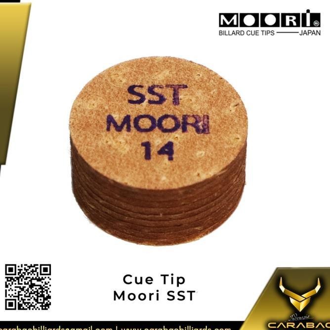 Terbaru Moori Japan Cue Tip- Cue Tip Billiard Ready