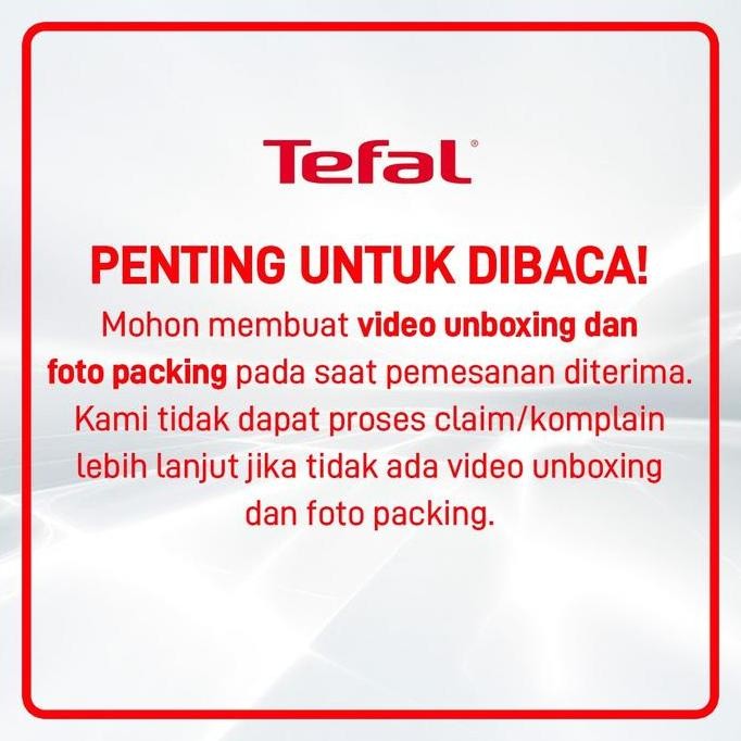 Tefal Wajan Kuali Penggorengan Anti Lengket Natura Wokpan 34cm + Tutup