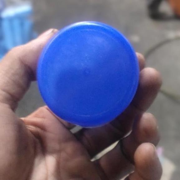 tutup galon panjang biru dongker