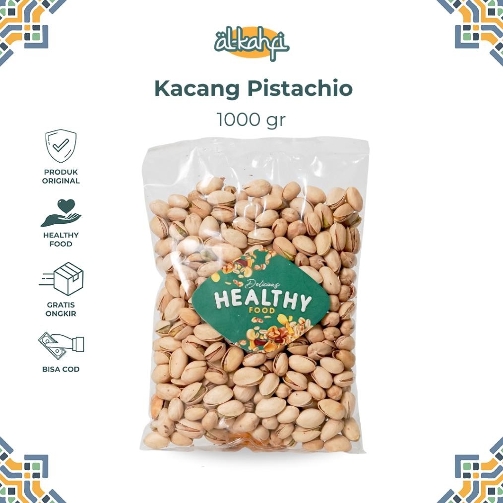 

Kacang Pistachio 1 Kg - Fustuk Kacang Ketawa Oleh Oleh Haji Umroh