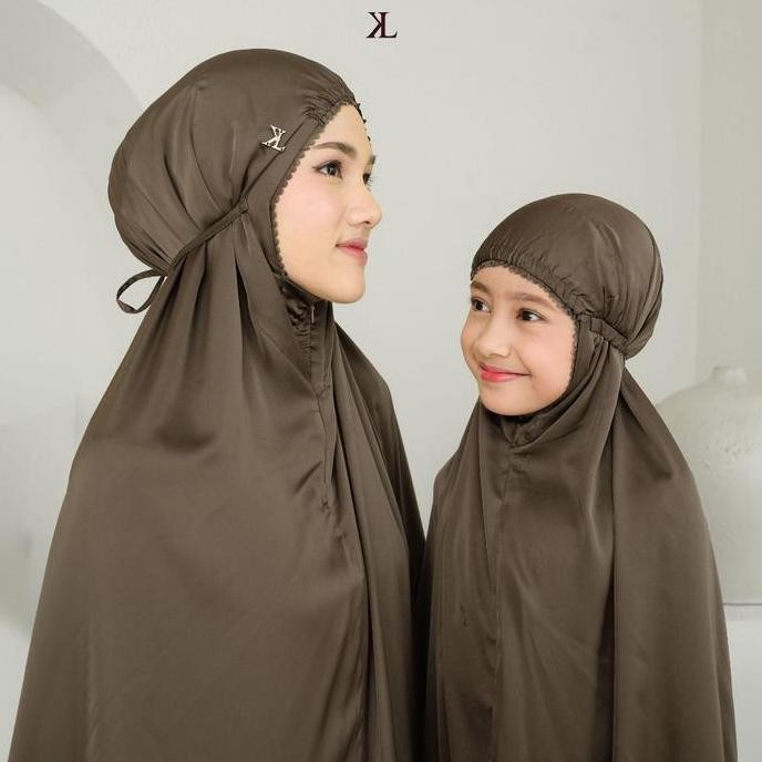 Ameena Prayer Set | Mukena Couple Mom and Kids  | Packaging with box ss