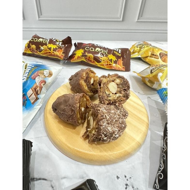 

Coklat Kurma Almond Made In Uae Dubai Original Mix Varian Rasa Oleh Oleh Haji Dan Umrah