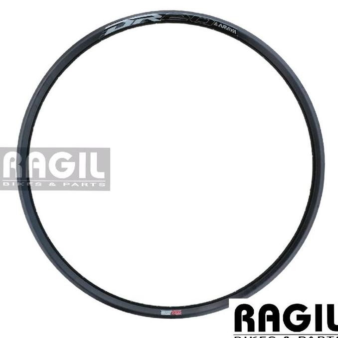 VELG SEPEDA 700C 29 INCH 700 C ARAYA DR20 RIM RIMS LUBANG 32 HOLE 32H ALLOY DOUBLE WALL ALUMUNIUM MT