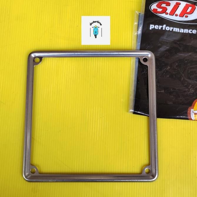 Frame Plat Nomor Belakang Vespa Asli