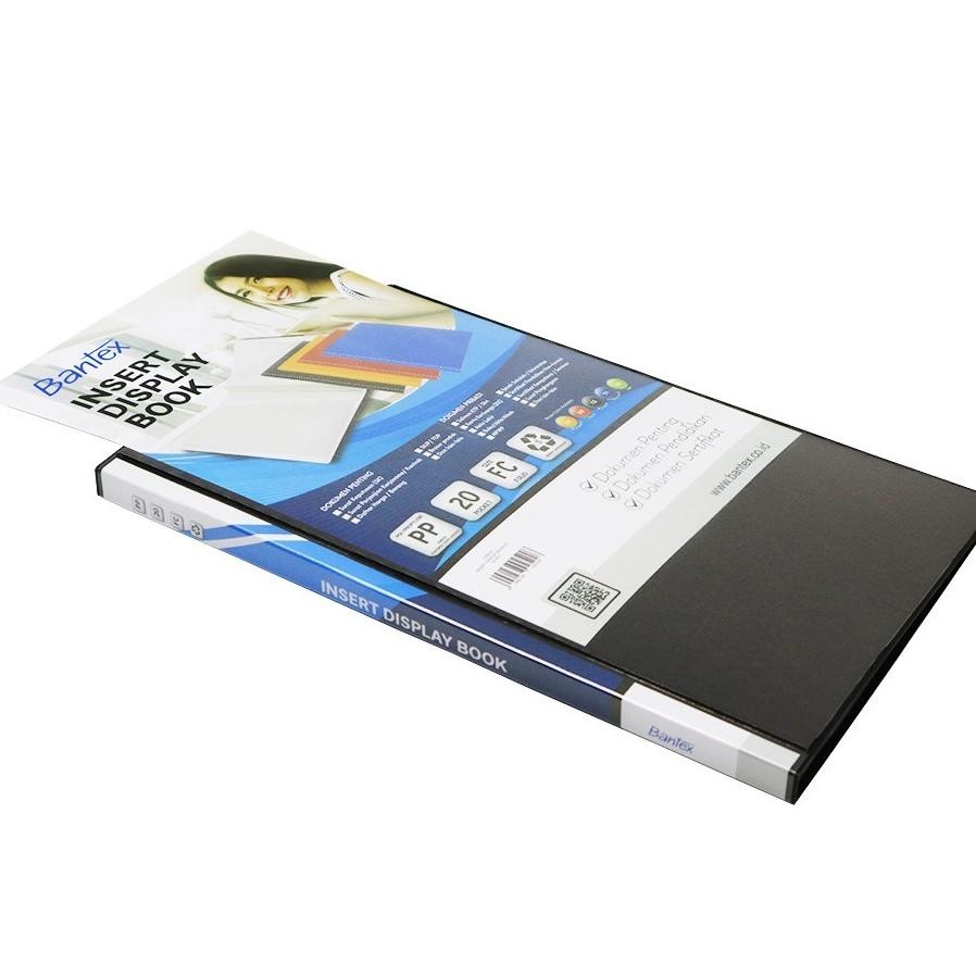 

Pelangi Stationery Bantex Display Book Clear Holder Insert 20 Poet Ukuran Folio