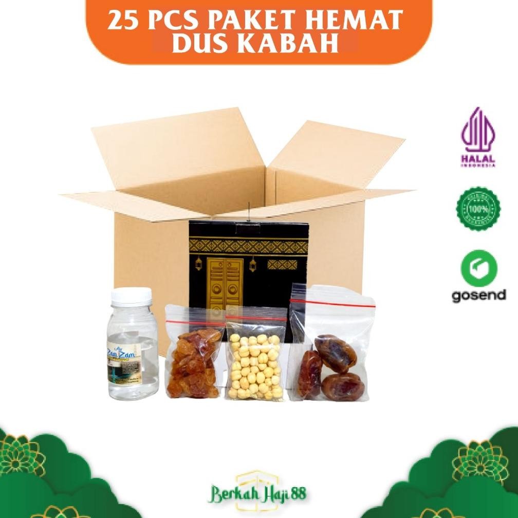

Oleh-Oleh Haji Dan Umroh Paket Dus Ka'Bah Hemat 25 Box