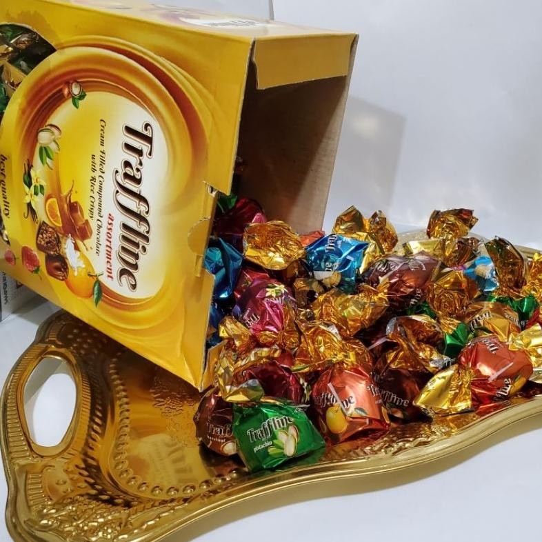 

Coklat Turki Traffline Oleh Oleh Haji Umroh Mix Rasa 1Kg/2Kg