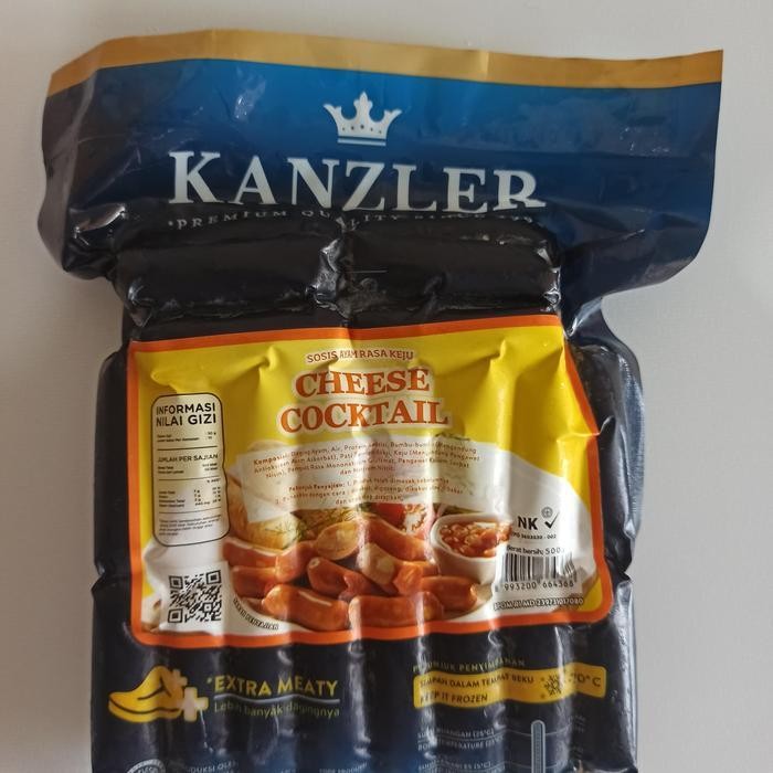 

Rps Kanzler Cheese Cocktail 500Gr / 500 Gr Sosis Ayam