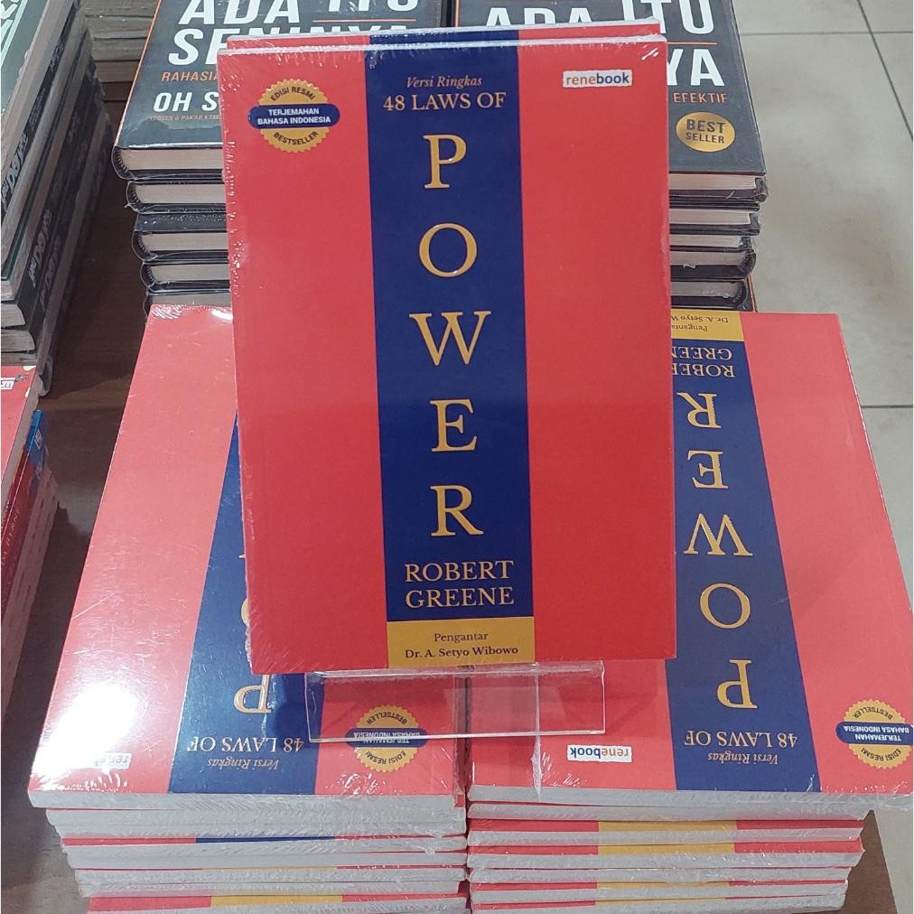Terlaris Buku Versi Ringkas 48 Laws Of Power Original Bahasa Indonesia - Robert Greene