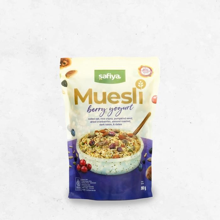 

Rps Muesli Berry Oatmeal Dried Fruit Safiya 500 Gr - Sereal Sarapan Makanan Sehat Terbaru Blueberry Premium