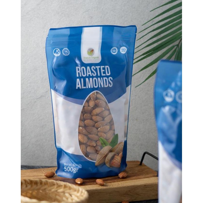 

RPS Roasted Almond / Almond Panggang 500gram ( Francis Organic )
